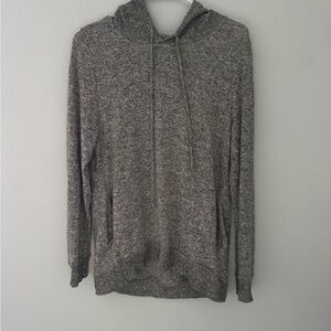 Anthropologie Gray Cashmere Hoodie Sweater